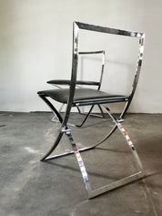1970s_Set_of_4_folding_Dining_Chairs_Marcello_Cuneo,_Model_Luisa,