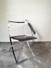1970s_Set_of_4_folding_Dining_Chairs_Marcello_Cuneo,_Model_Luisa,