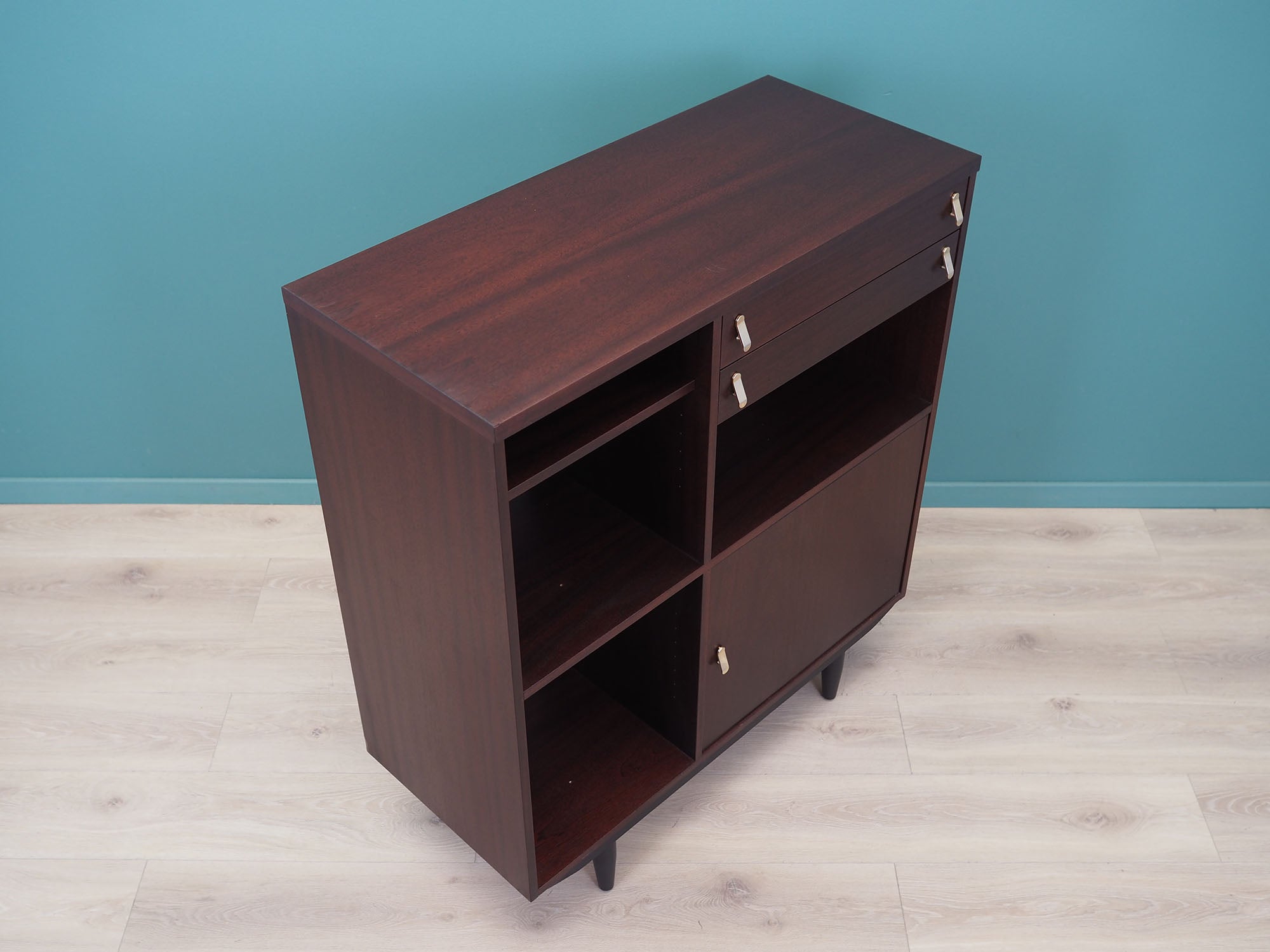 Mahogany_dresser,_Swedish_design,_1960s,_manufactured_by_Ulferts