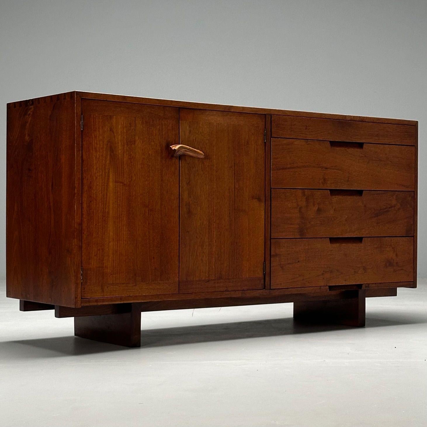 George_Nakashima,_American_Studio,_Mid-Century_Modern,_Rare_Cabinet,_1953