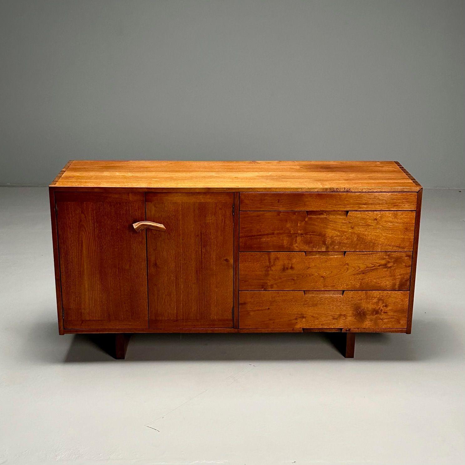 George_Nakashima,_American_Studio,_Mid-Century_Modern,_Rare_Cabinet,_1953