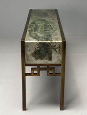 Large_Spring_Festival_Console_Table_by_Philip_and_Kelvin_LaVerne,_1960s,_USA