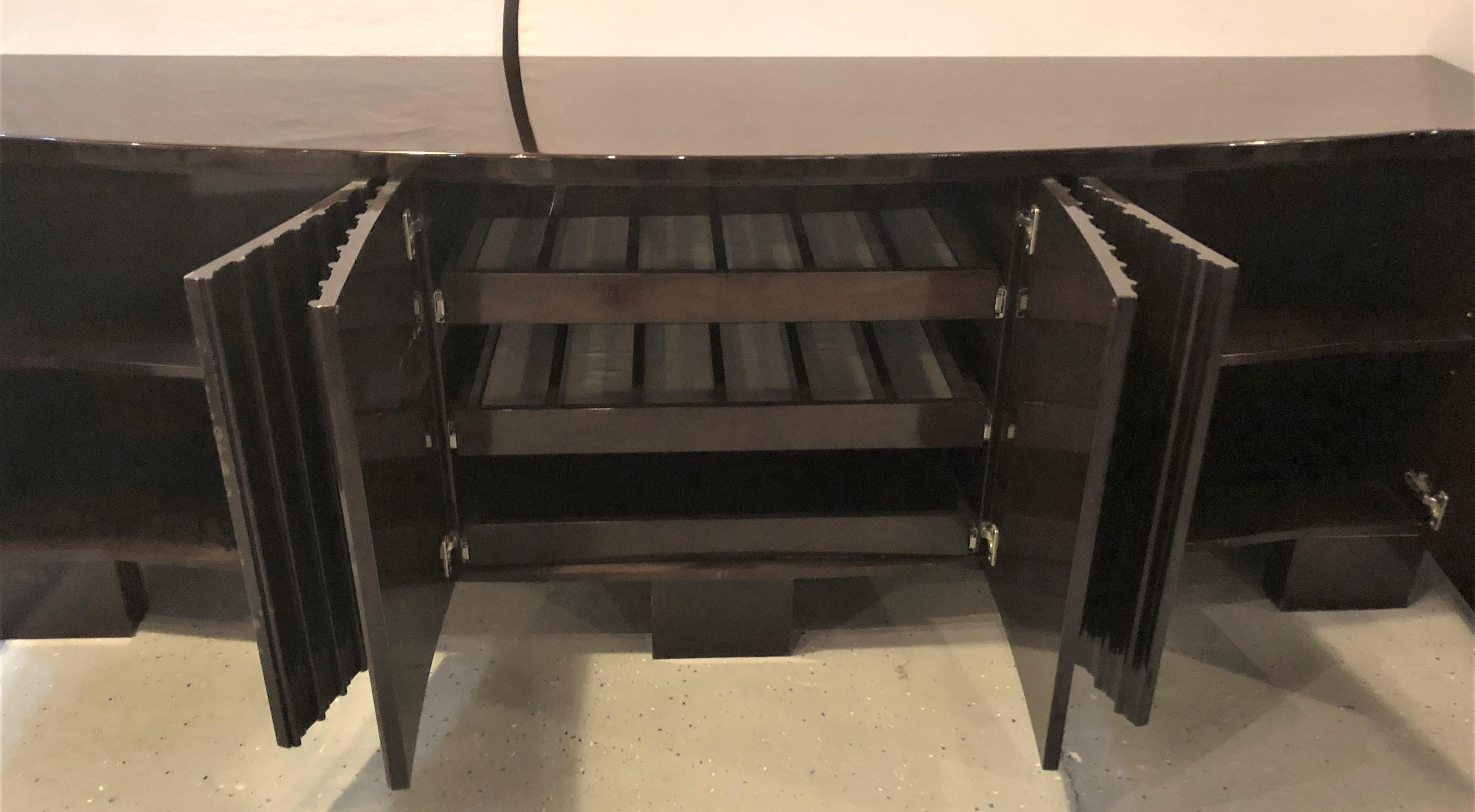 Wavy_Front_Credenza_Sideboard_by_Pace_Collection,_Late_20th_Century,_USA