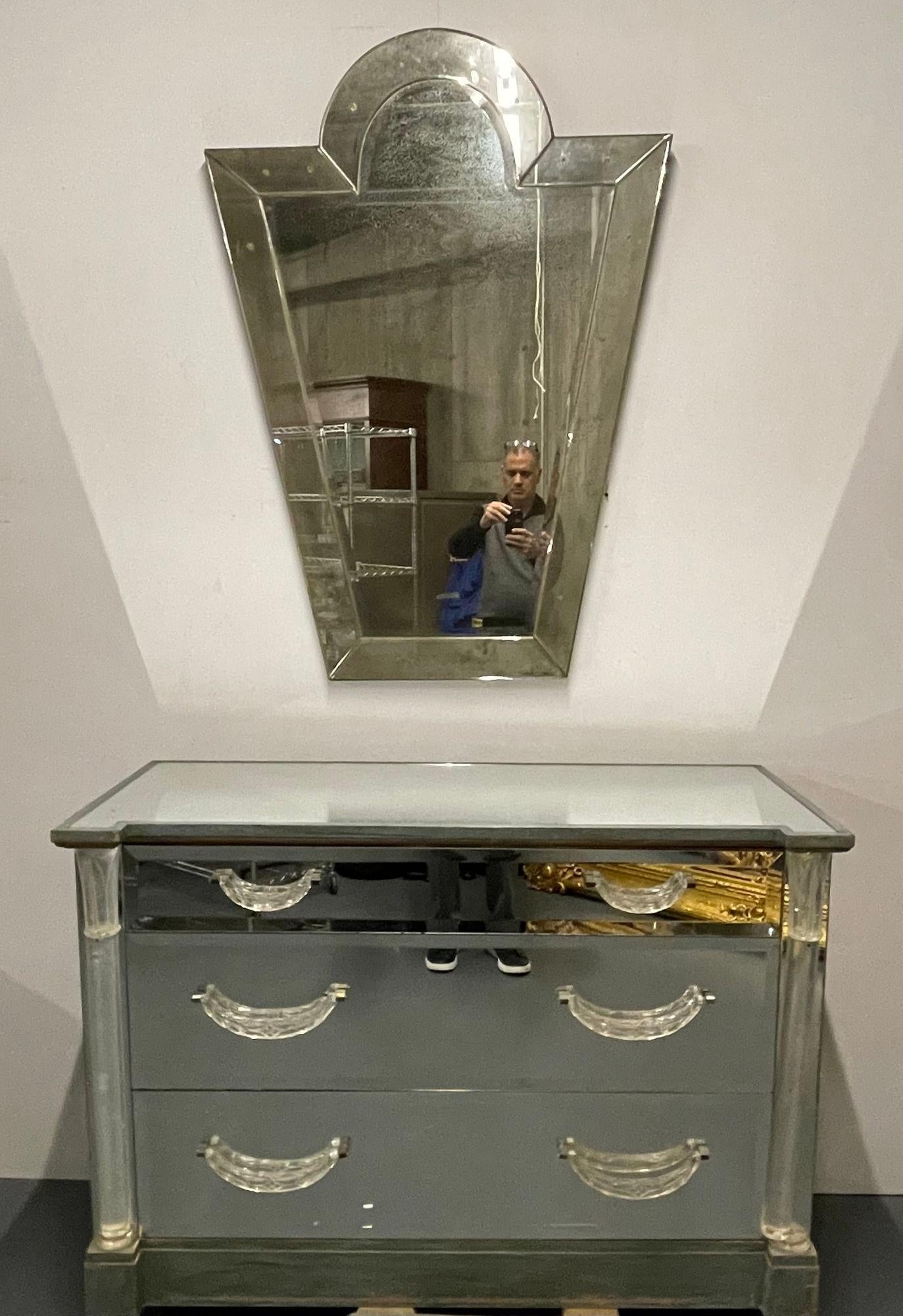 Mid-Century_Mirrored_Cabinet_by_Grosfeld_House,_1930s_USA