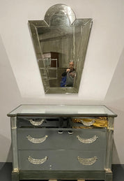 Mid-Century_Mirrored_Cabinet_by_Grosfeld_House,_1930s_USA