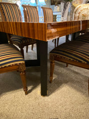 Lacquered_Zebrawood_&_Brass_Conference_Table_by_Lorin_Marsh,_2000s