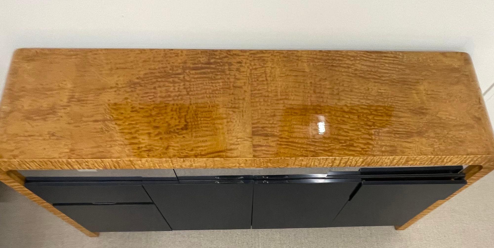 Mid-Century_Modern_Burl_Wood_Console_by_Vladimir_Kagan,_1970s_USA
