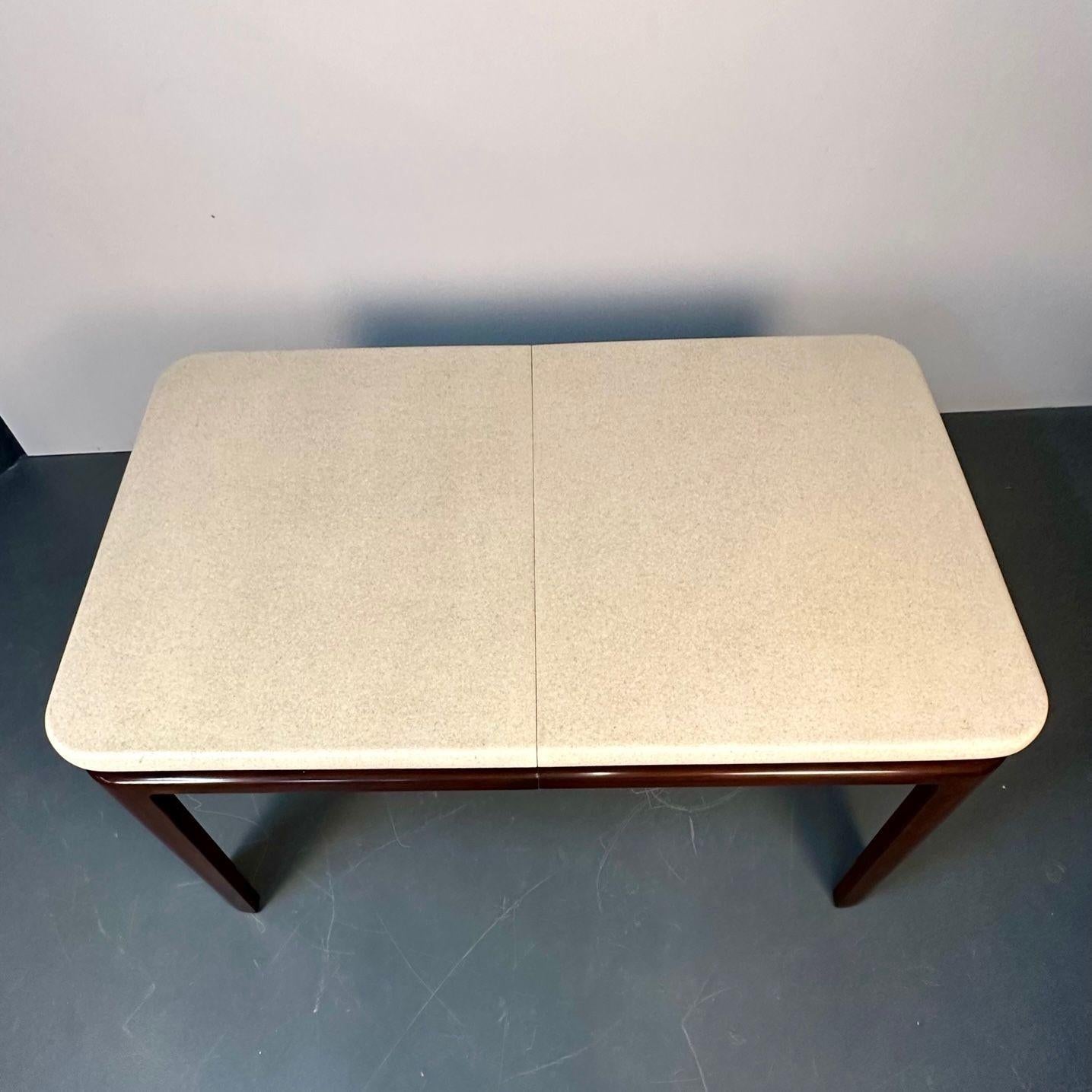 Mid-Century_Modern_Dining_Table,_Cork_Surface,_Mahogany_Base,_1950s_USA