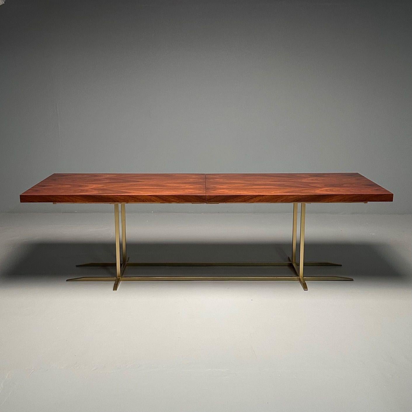 Contemporary_Italian_Burlwood_Dining_or_Conference_Table_,_Gilt_Metal