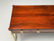 Kittinger_English_Regency_Campaign_Desk_,_Rosewood_&_Satinwood_1950s_USA