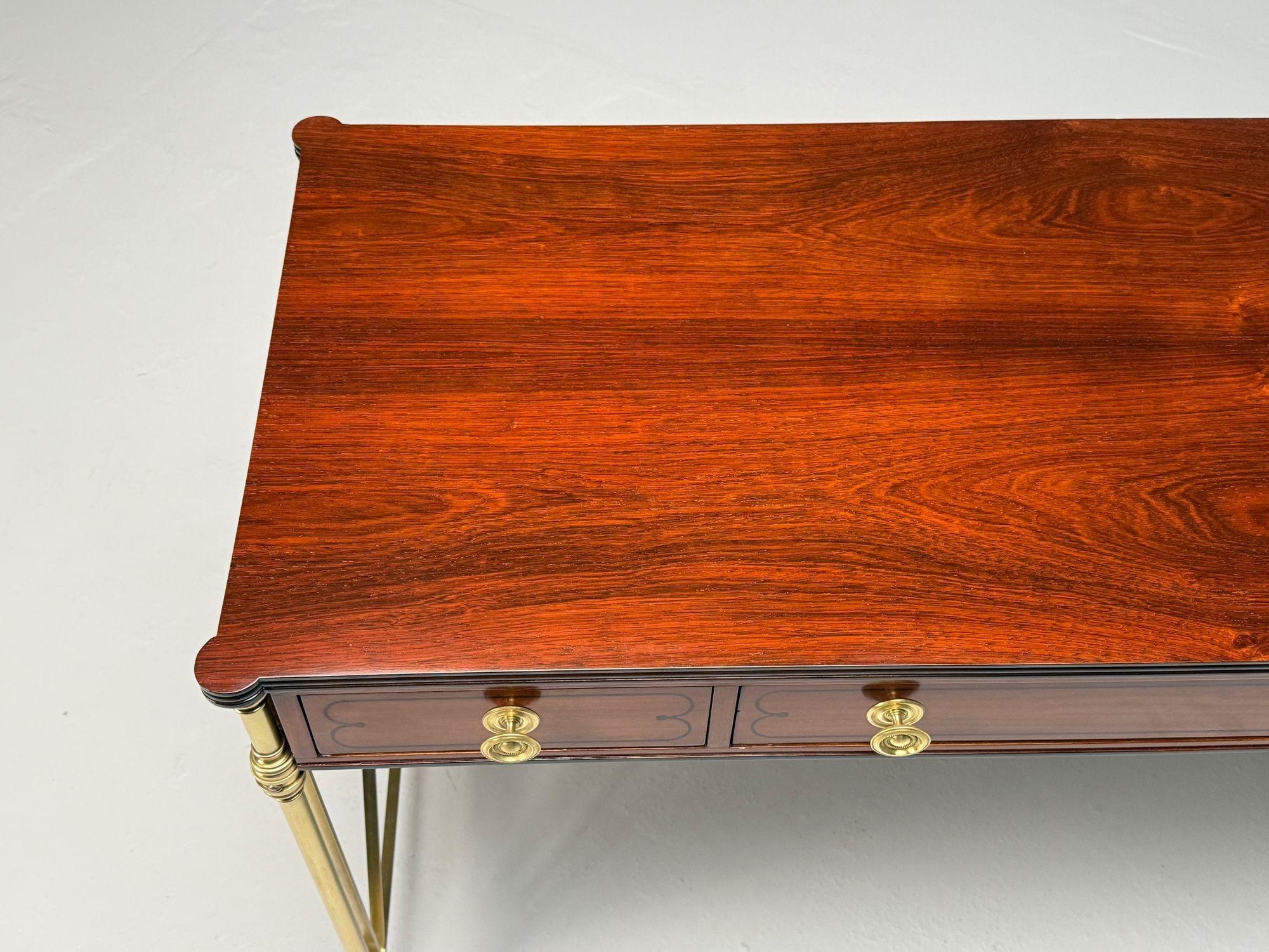 Kittinger_English_Regency_Campaign_Desk_,_Rosewood_&_Satinwood_1950s_USA