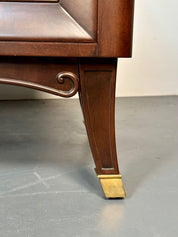 Mid-Century_Sideboard,Parchment_&_Mahogany_1950s_Italy