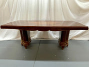 Jules_Leleu_Art_Deco_Dining_Table,_Rosewood_&_Abalone,_1930s_France