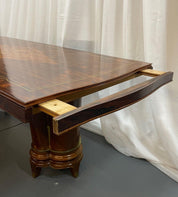 Jules_Leleu_Art_Deco_Dining_Table,_Rosewood_&_Abalone,_1930s_France