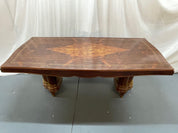 Jules_Leleu_Art_Deco_Dining_Table,_Rosewood_&_Abalone,_1930s_France