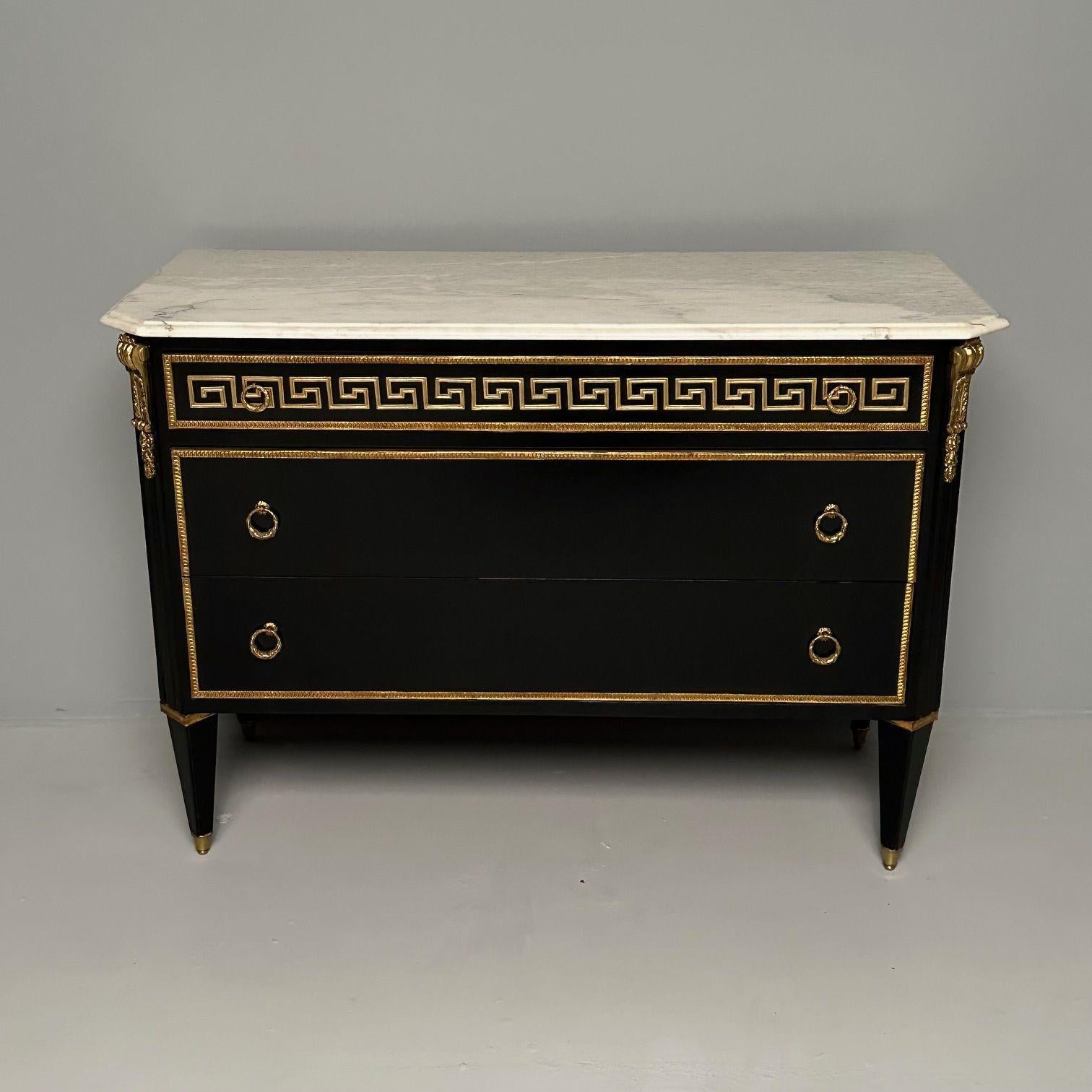 Hollywood_Regency_Ebonized_Cabinet,_Greek_Key_Bronze_Mounted_1970s