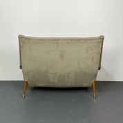 Gio_Ponti-Inspired_Mid-Century_Sofa,_Velvet_&_Walnut_1950s_Italy