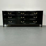 Mid-Century_Modern_Ebony_Lacquer_Sideboard,_Jansen_Style_/Baker_1970s_USA