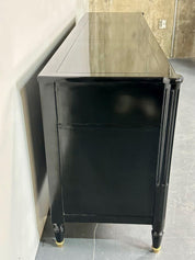 Mid-Century_Modern_Ebony_Lacquer_Sideboard,_Jansen_Style_/Baker_1970s_USA