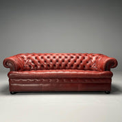 Georgian_Chesterfield_Sofa,_Distressed_Red_Leather,_1990s