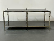 Two-Tier_Coffee_Table,_Black_Granite,_Maison_Baguès_Style