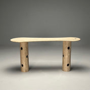 Contemporary_Console_Table,_Beige_Marble,_2024,_Italy