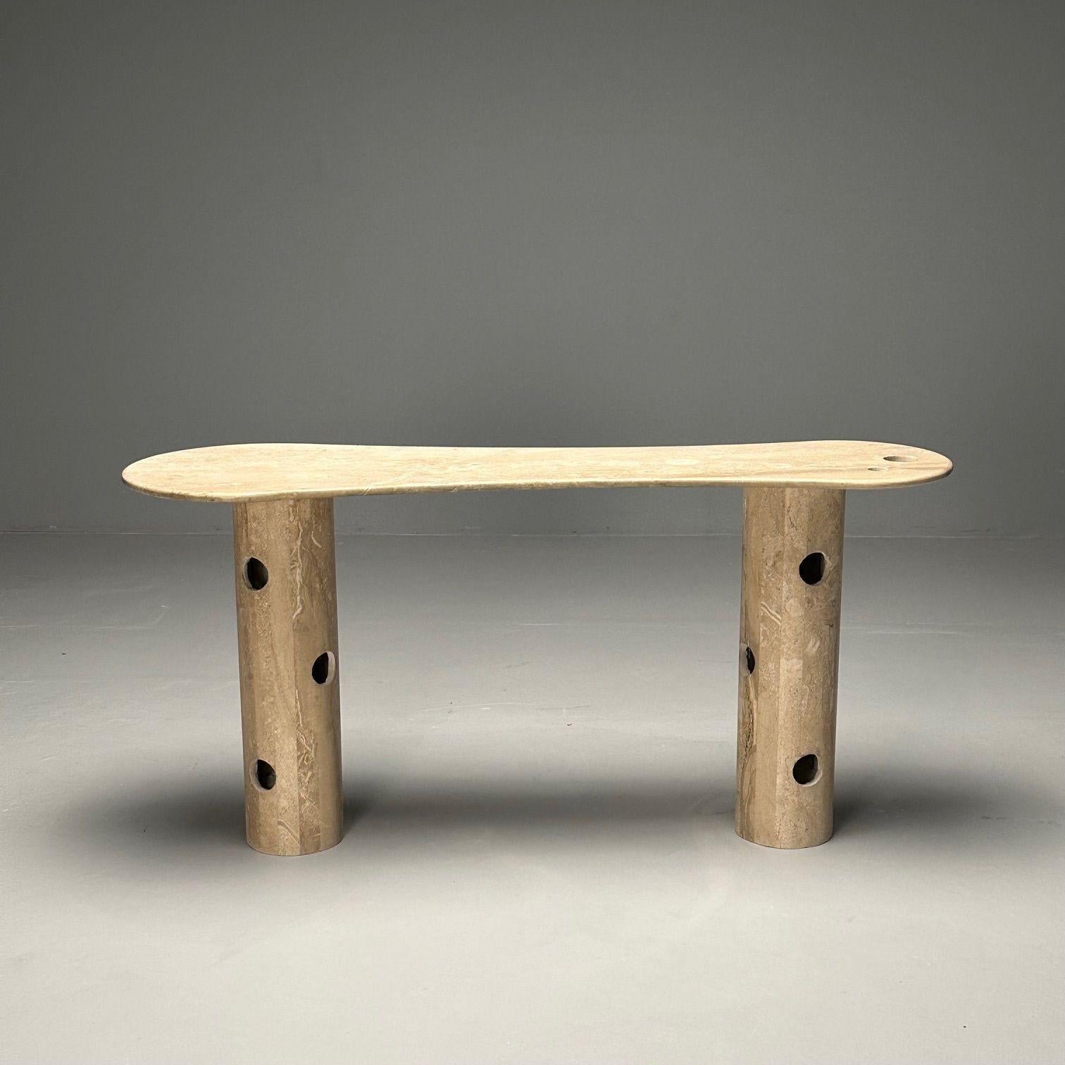 Contemporary_Console_Table,_Beige_Marble,_2024,_Italy