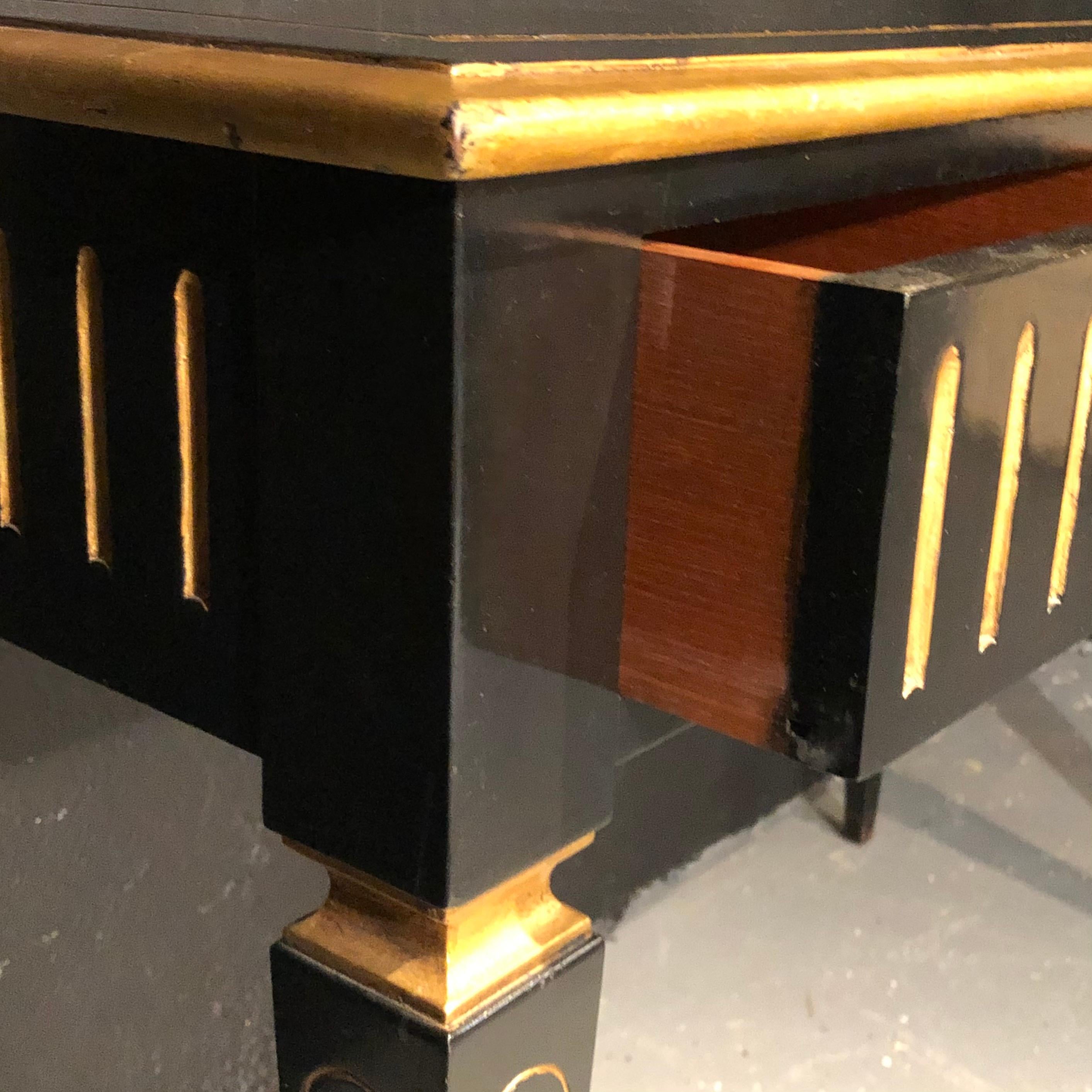 Ebony_&_Parcel_Gilt_Desk,_Maison_Jansen_Attribution_1940s