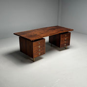 George_Coslin_Arredamenti_Rosewood_Writing_Desk_1960s_Italy