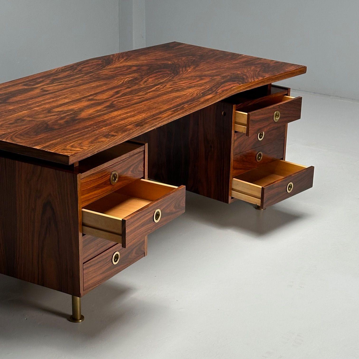 George_Coslin_Arredamenti_Rosewood_Writing_Desk_1960s_Italy