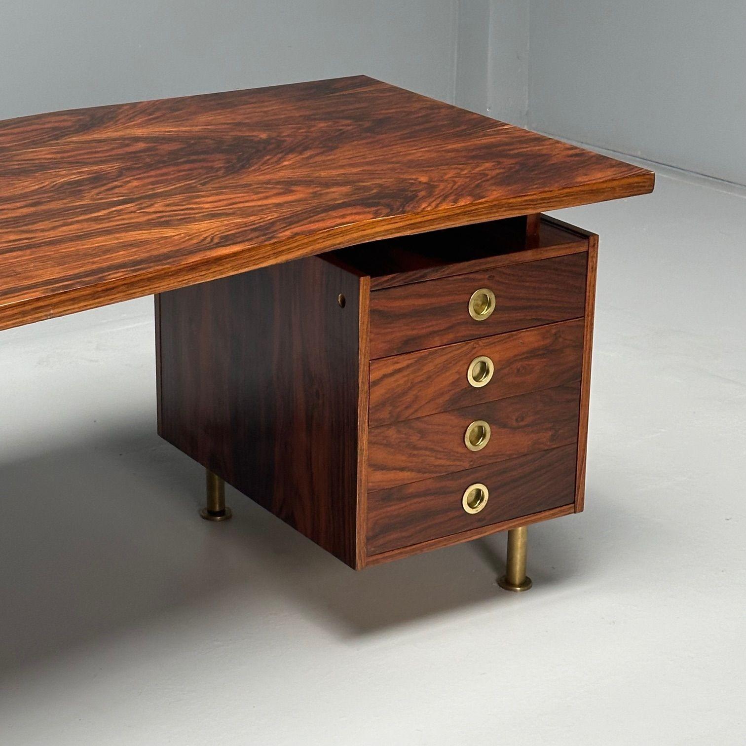 George_Coslin_Arredamenti_Rosewood_Writing_Desk_1960s_Italy