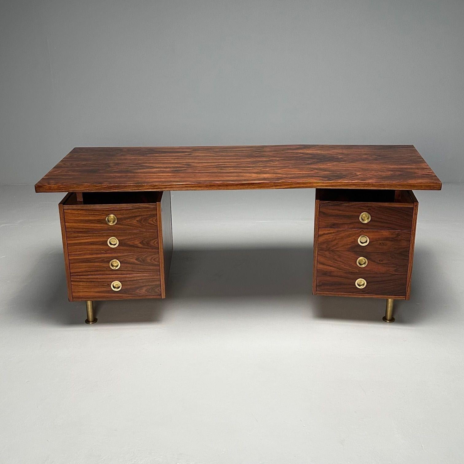 George_Coslin_Arredamenti_Rosewood_Writing_Desk_1960s_Italy