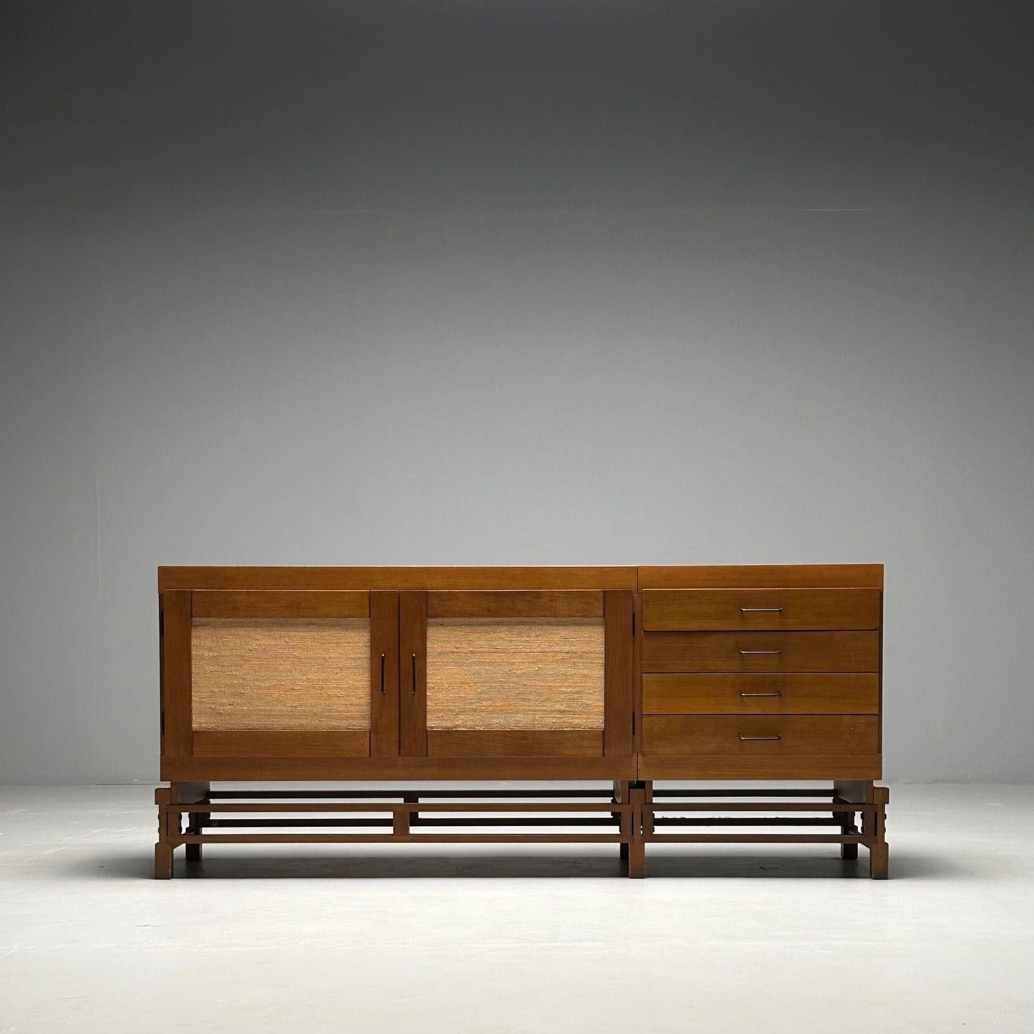 Leonardo_Fiori_Sideboard,_Wenge_&_Seagrass_1950s_Italy