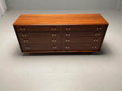 Paul_Frankl_/_John_Stuart_Dresser,_Walnut_&_Brass_1950s_USA