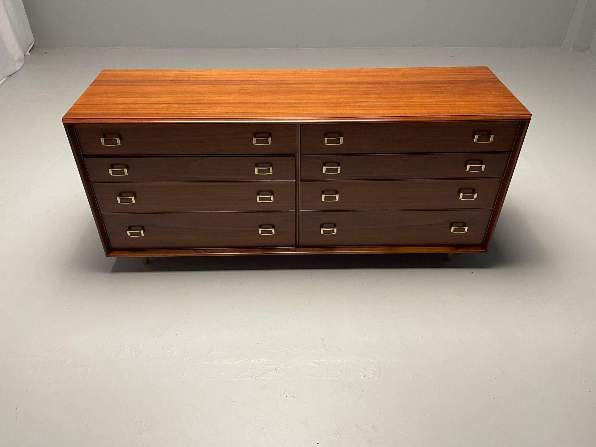 Paul_Frankl_/_John_Stuart_Dresser,_Walnut_&_Brass_1950s_USA