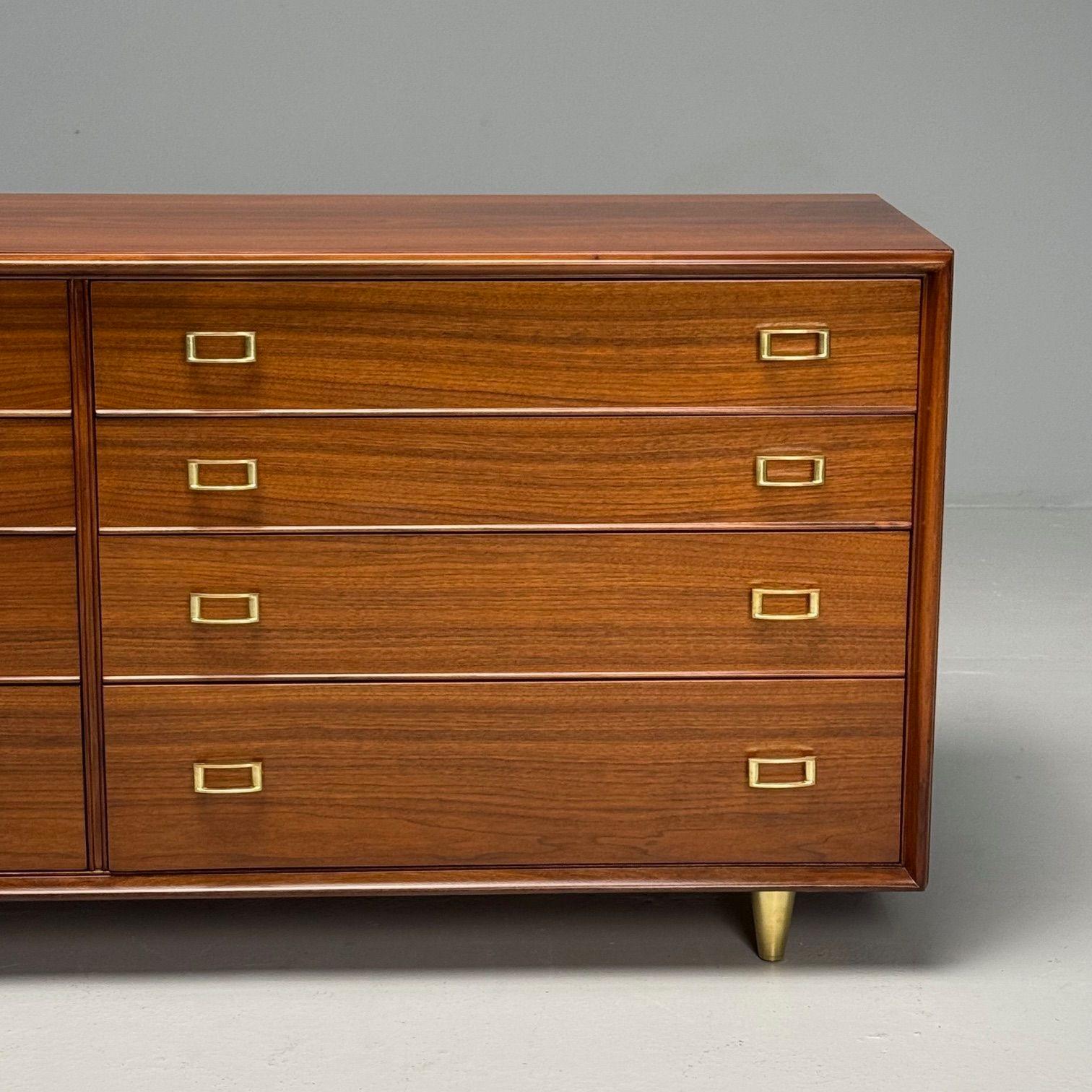 Paul_Frankl_/_John_Stuart_Dresser,_Walnut_&_Brass_1950s_USA