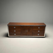 Milo_Baughman_Burlwood_&_Chrome_Dresser_Sideboard_1970s_USA