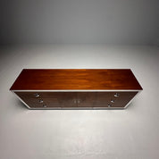 Milo_Baughman_Burlwood_&_Chrome_Dresser_Sideboard_1970s_USA