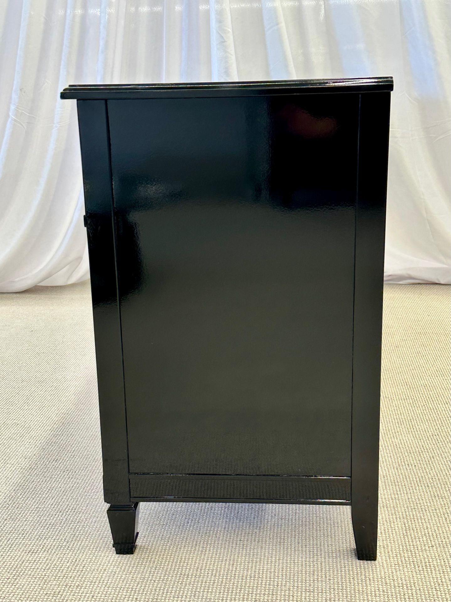 Hollywood_Regency_Ebony_Dresser_Sideboard_Bronze_Accents_1960s_USA