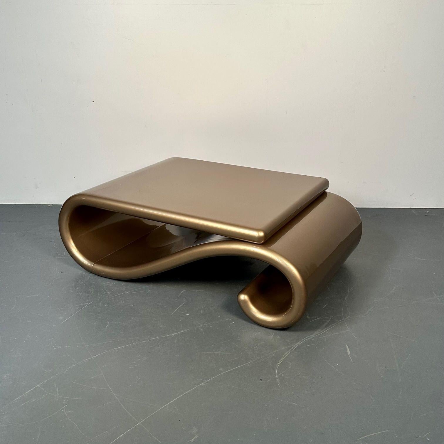 Organic_Mid-Century_Coffee_Table_Metallic_Fiberglass_1980s_USA