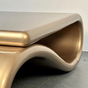 Organic_Mid-Century_Coffee_Table_Metallic_Fiberglass_1980s_USA