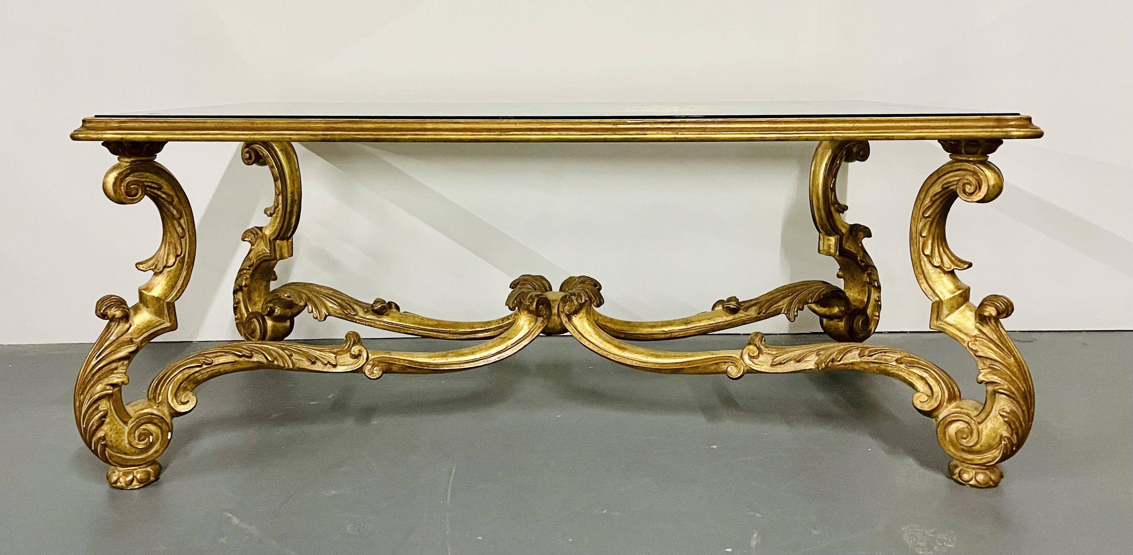 Hollywood_Regency_Coffee_Table_Gilt_Wood_&_Glass,_1960s_Italy