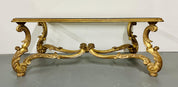 Hollywood_Regency_Coffee_Table_Gilt_Wood_&_Glass,_1960s_Italy