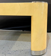 Ron_Seff_Cocktail_Table_Lacquered_Parchment_&_Shagreen,_1980s_USA