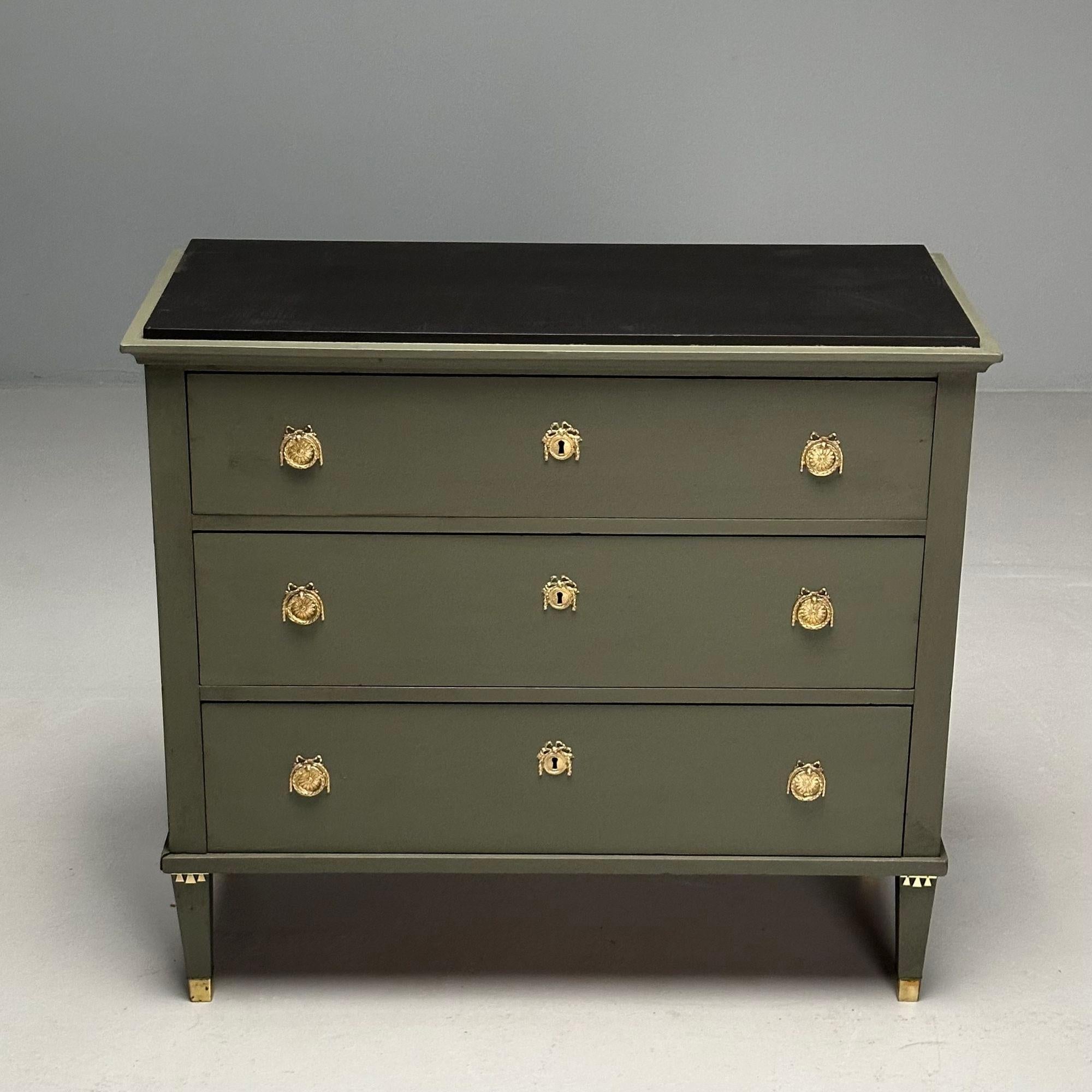 Gustavian_Swedish_Commode,_Pinewood_&_Brass,_1970s_Sweden