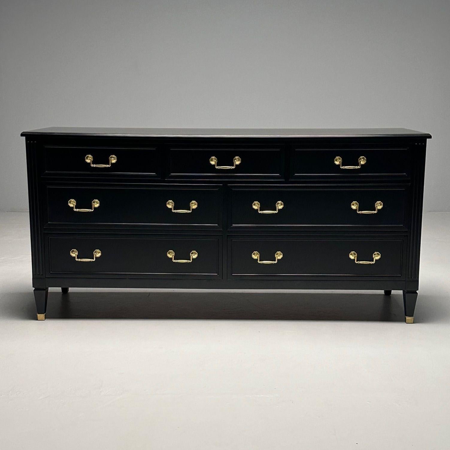 Kindel_Hollywood_Regency_Dresser_Matte_Black_&_Brass,_1960s_USA