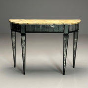 Maison_Jansen_Style_Directoire_Demilune_Console,_1980s_USA