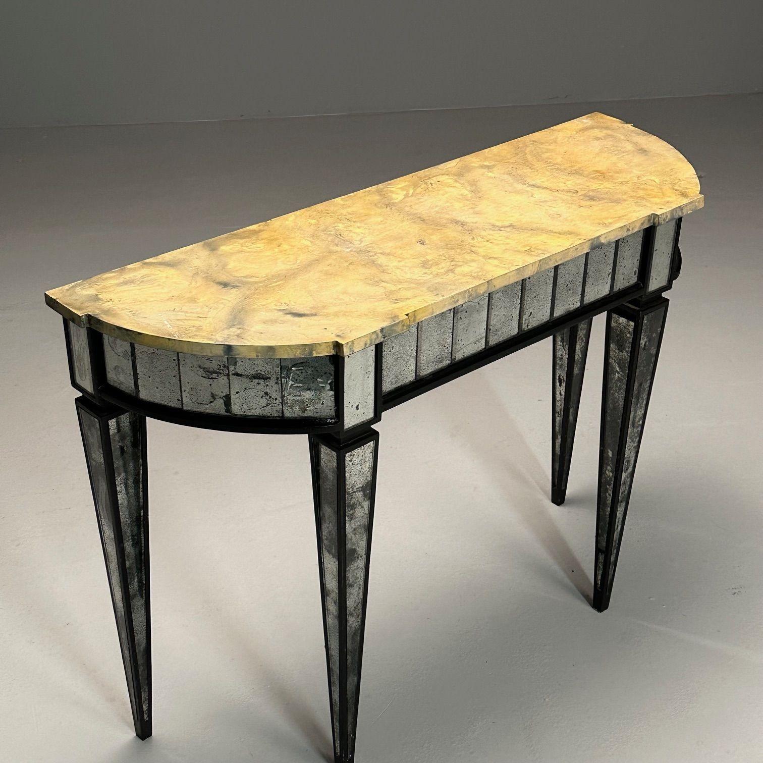 Maison_Jansen_Style_Directoire_Demilune_Console,_1980s_USA