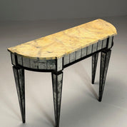 Maison_Jansen_Style_Directoire_Demilune_Console,_1980s_USA