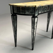 Maison_Jansen_Style_Directoire_Demilune_Console,_1980s_USA